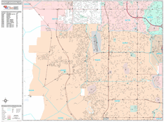 West Jordan Digital Map Premium Style